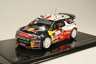 Citroen DS3 WRC, 1st. France 2012, S.Loeb, no.1 - Sulje napsauttamalla kuva