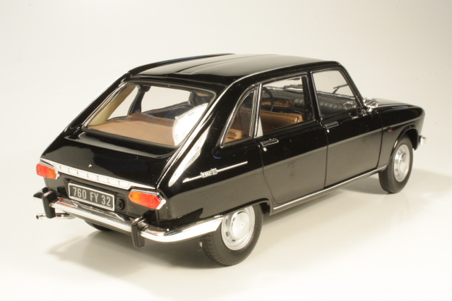 Renault 16 1967, musta - Sulje napsauttamalla kuva