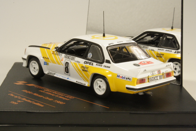 Opel Ascona B 400, Monte Carlo 1980, J.Kleint, no.8 - Sulje napsauttamalla kuva