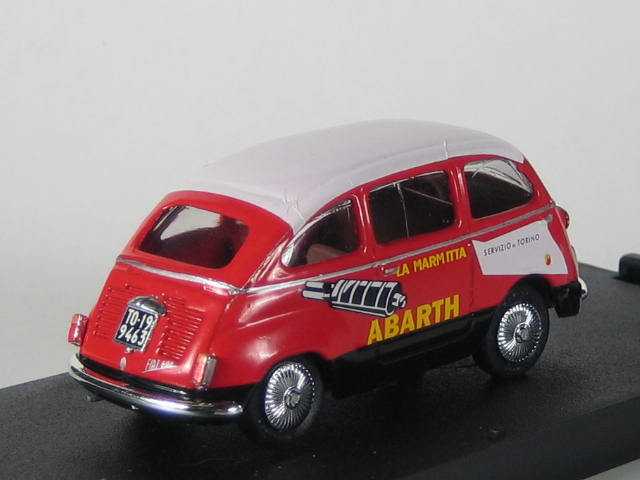 Fiat 600 Multipla, La Marmitta Abarth - Sulje napsauttamalla kuva