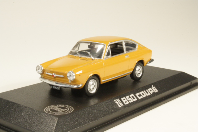 Seat 850 Coupe 1967, yellow - Click Image to Close
