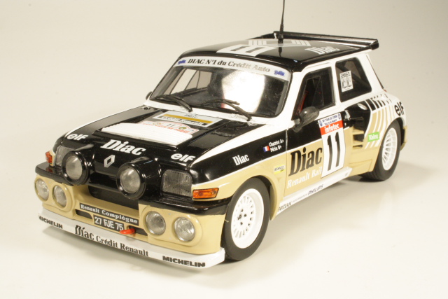 Renault 5 Maxi Turbo, Tour de Corse 1986, A.Chariot, no.11 - Sulje napsauttamalla kuva