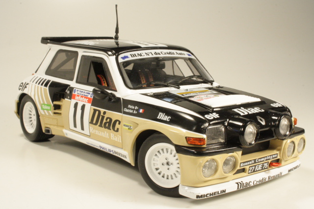 Renault 5 Maxi Turbo, Tour de Corse 1986, A.Chariot, no.11