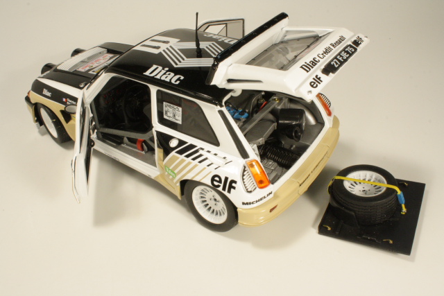 Renault 5 Maxi Turbo, Tour de Corse 1986, A.Chariot, no.11 - Sulje napsauttamalla kuva