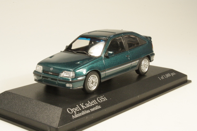 Opel Kadett E GSi 1989, vihreä