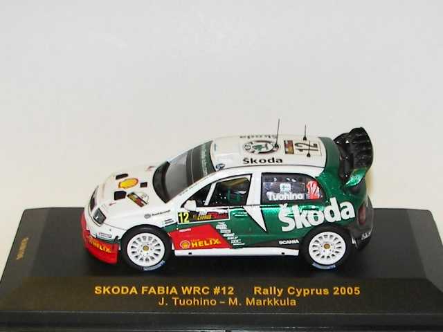Skoda Fabia WRC, Cyprus 2005, J.Tuohino, no.12