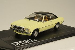 Opel Commodore B GS/E 1972, keltainen/musta - Sulje napsauttamalla kuva