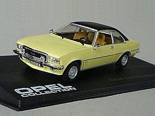 Opel Commodore B GS/E 1972, keltainen/musta - Sulje napsauttamalla kuva