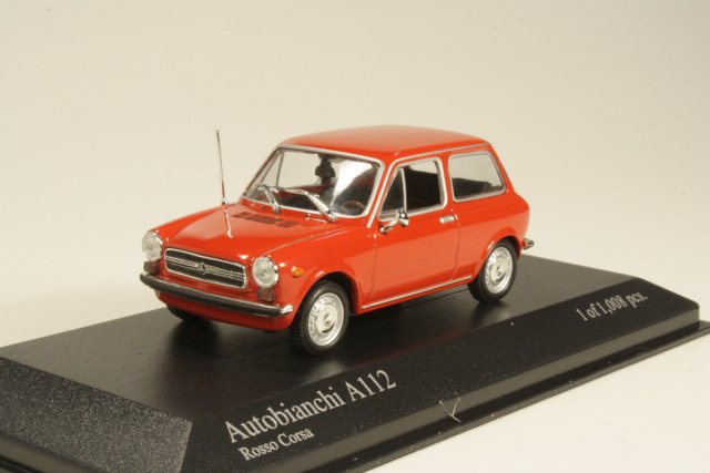 Autobianchi A112 1974, red
