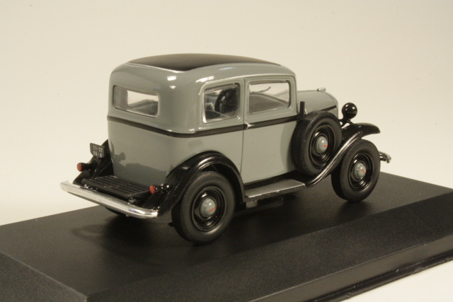 Opel P4 limousine 1935, harmaa/musta