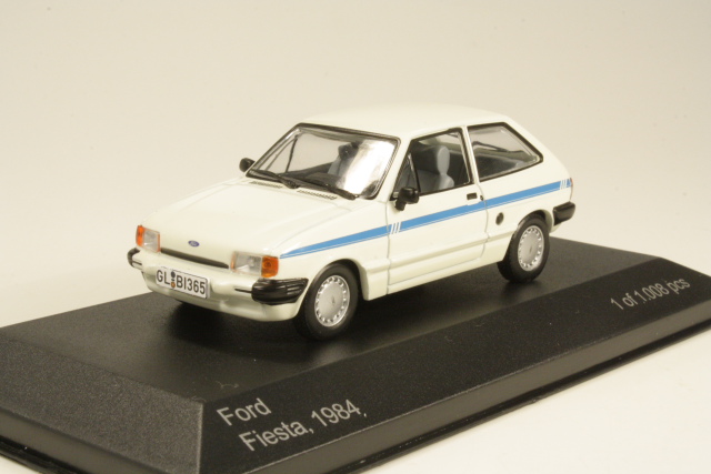 Ford Fiesta Mk2 1984, white