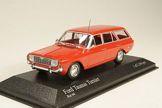 Ford Taunus P5 Turnier 1964, punainen - Sulje napsauttamalla kuva