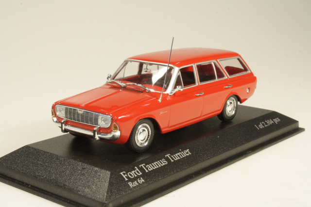 Ford Taunus P5 Turnier 1964, punainen