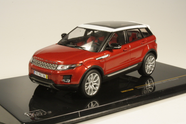 Range Rover Evoque 5d 2011, red/white