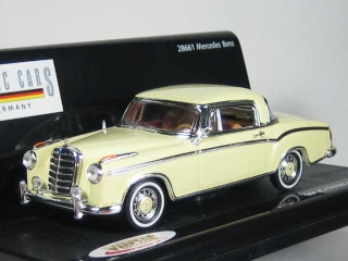 Mercedes 220SE (w128) Coupe 1959, kermanvalkoinen
