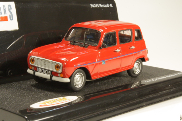 Renault 4GTL Carte-Jeunes, punainen - Sulje napsauttamalla kuva