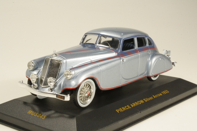 Pierce Arrow Silver Arrow 1933, vaaleansininen