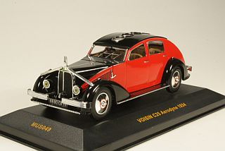 Voisin C25 Aerodyne 1934, red/black