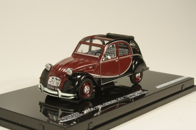 Citroen 2CV Charleston 1982, dark red/black