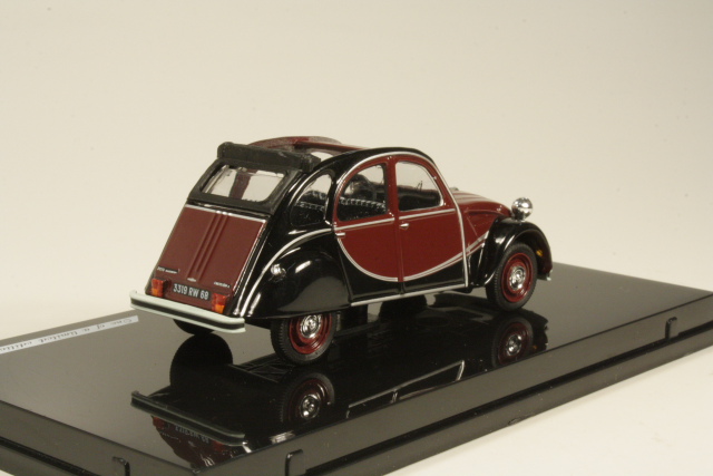 Citroen 2CV Charleston 1982, dark red/black