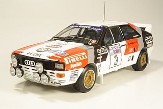 Audi Quattro A2, 1st.RAC 1983, S.Blomqvist, no.3 - Sulje napsauttamalla kuva