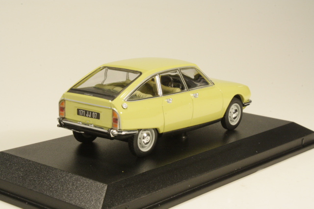 Citroen GS 1971, keltainen