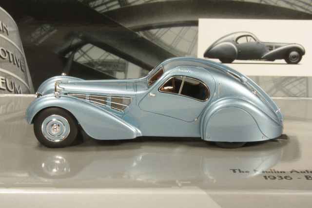 Bugatti Type 57SC Atlantic 1936, sininen - Sulje napsauttamalla kuva