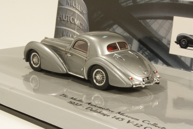 Delahaye Type 145 V-12 Coupe 1937, grey - Click Image to Close