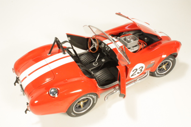 AC Cobra 427 Racing 1965, punainen - Sulje napsauttamalla kuva