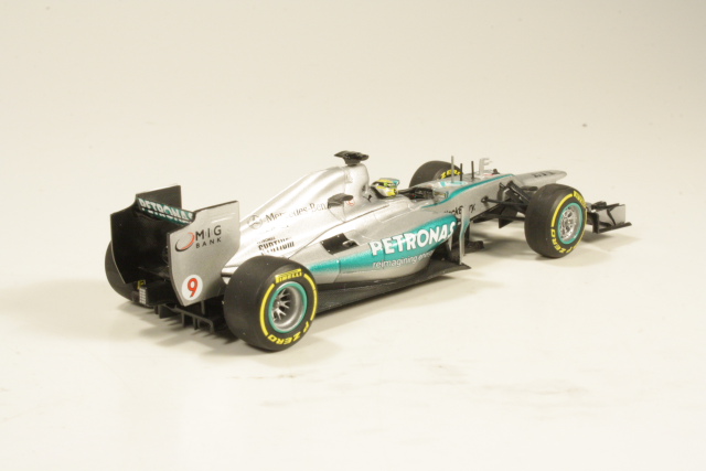 Mercedes AMG W04, Showcar 2013, N.Rosberg - Sulje napsauttamalla kuva