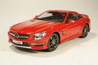 Mercedes SL63 AMG Hard Top 2013, punainen