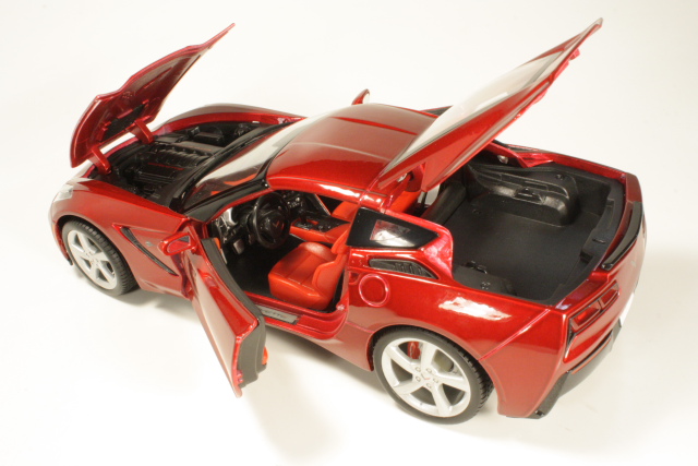 Chevrolet Corvette C7 Stingray Coupe 2014, punainen