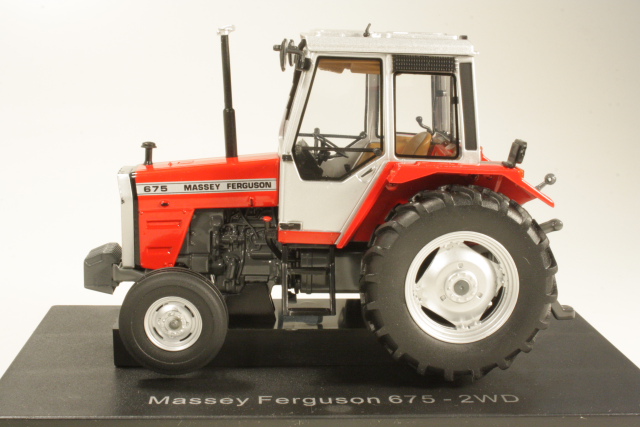 Massey Ferguson 675 2wd 1983, punainen - Sulje napsauttamalla kuva