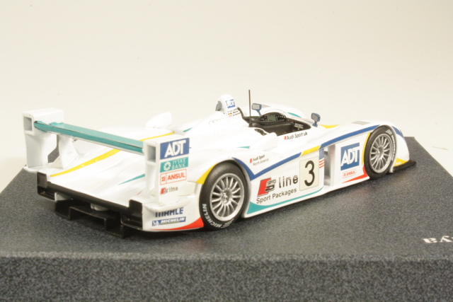 Audi R8, 1st. Le Mans 2005, J.J.Lehto/Kristensen/Werner, no.3 - Sulje napsauttamalla kuva