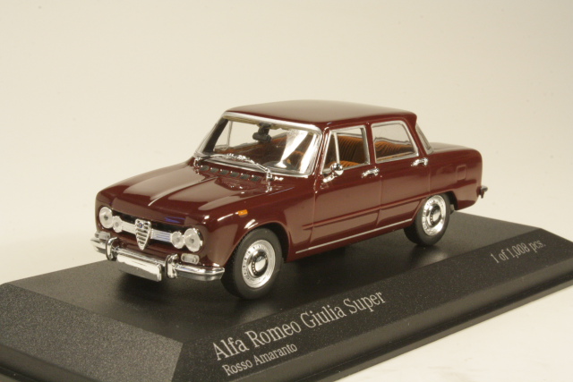 Alfa Romeo Giulia 1600 Super 1970, tummanpunainen