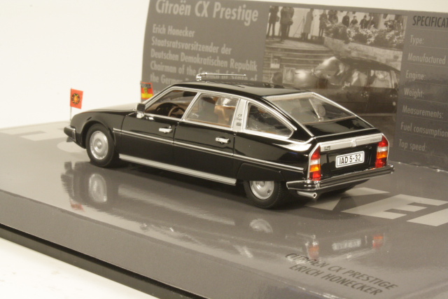 Citroen CX 1984, black "Erich Honecker"