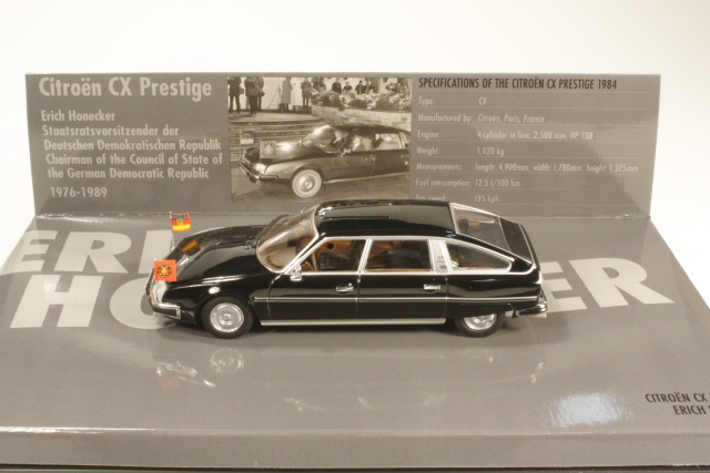 Citroen CX 1984, black "Erich Honecker"