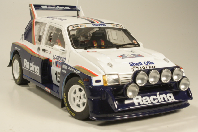MG Metro 6R4, RAC 1986, J.McRae, no.15