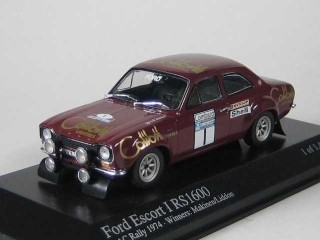 Ford Escort Mk1 RS1600, 1st. RAC 1974, T.Mäkinen, no.1