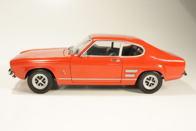 Ford Capri Mk1 1700GT 1969, punainen - Sulje napsauttamalla kuva