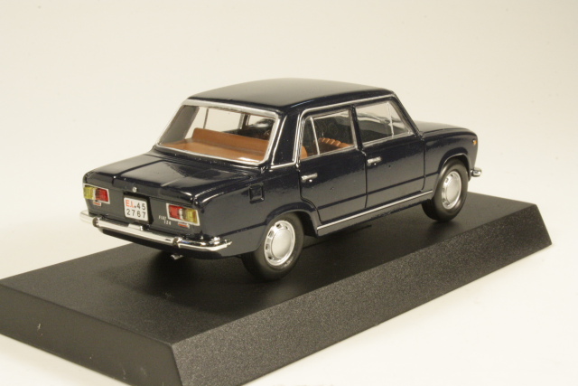 Fiat 124 Berlina 1968, tummansininen "Carabinieri" - Sulje napsauttamalla kuva