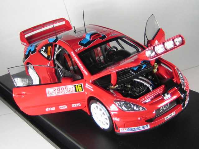 Peugeot 307 WRC, Monte Carlo 2006, T.Gardemeister, no.16