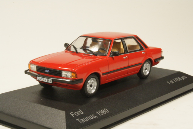 Ford Taunus TC3 2.0 GL 1980, punainen - Sulje napsauttamalla kuva