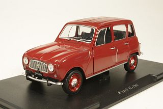 Renault 4 1962, tummanpunainen - Sulje napsauttamalla kuva