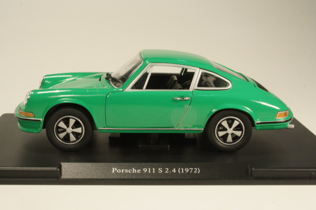 Porsche 911S 2.4 1972, vihreä - Sulje napsauttamalla kuva