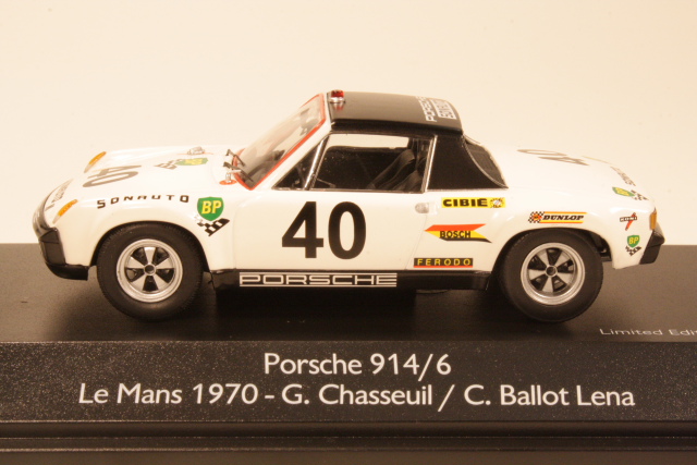 Porsche 914/6, Le Mans 1970, Chasseuil/Lena, no.40
