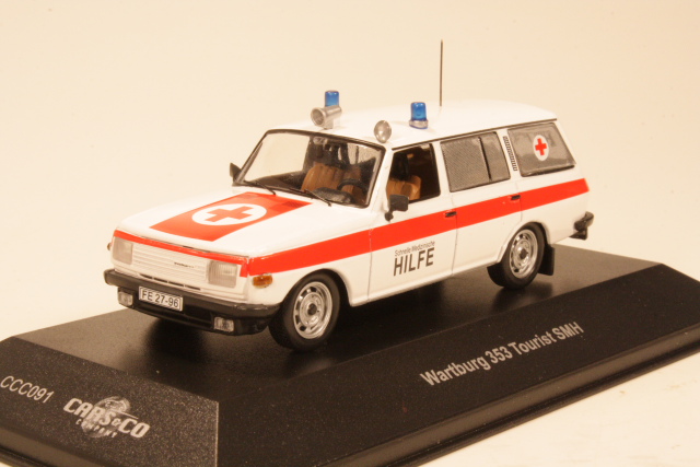 Wartburg 353 Tourist SMH, white/red