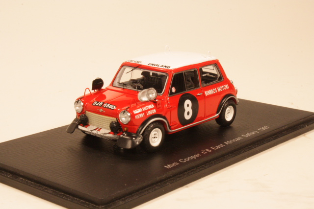 Mini Cooper, Safari 1967, R.Aaltonen, no.8