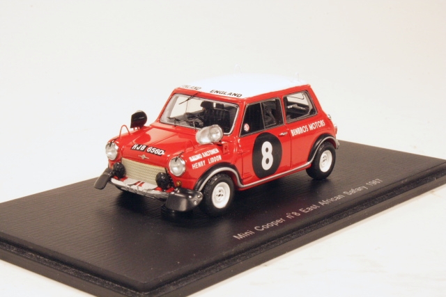 Mini Cooper, Safari 1967, R.Aaltonen, no.8