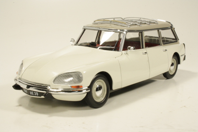 Citroen DS21 Break 1970, white - Click Image to Close